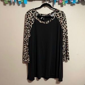 Leopard LongSleeve Top 3xl